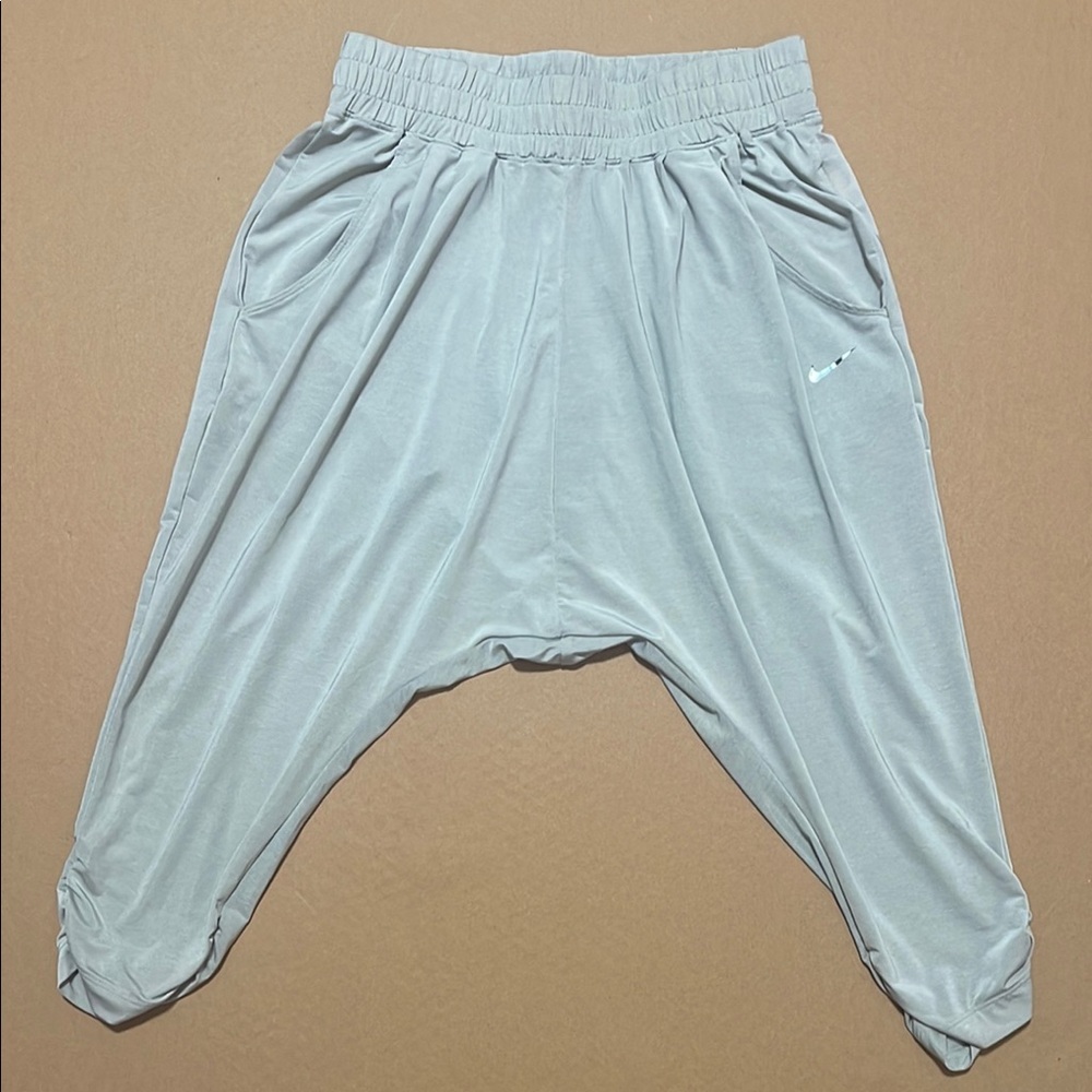 Nike Gray Joggers with Relaxed Fit and Elastic Waistband